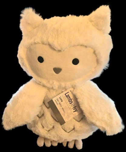 Luna the white owl - white,