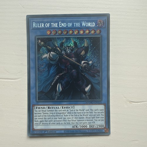 Ruler the end - of, world
