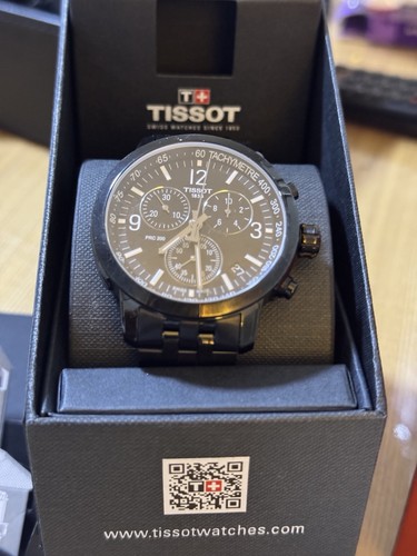 Mens black prc 200 - mens, chronograph