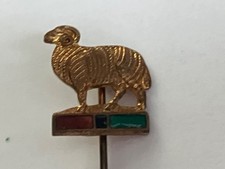 Vintage Youngs Ram Brewery Enamel Stick Pin