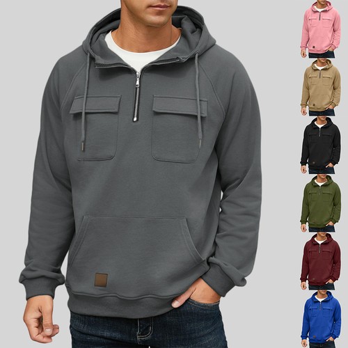 Mens fleece lined - fleece, sweatshirt