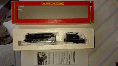 Hornby model steam locomotive - steam,
