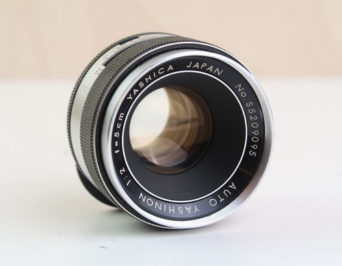 Yashica auto yashinon 5cm 50mm - yashica,