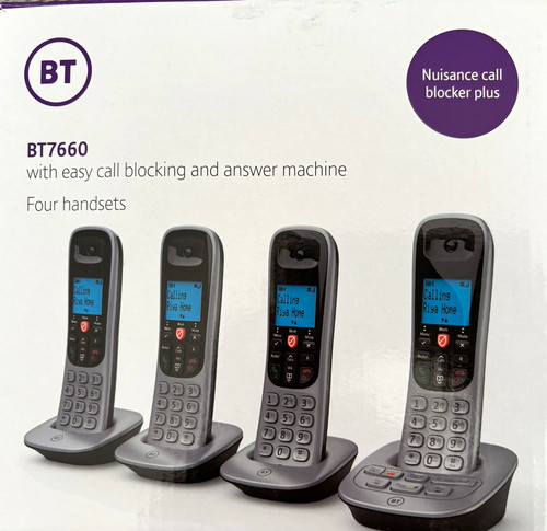 7660 handset dect - 4-handset,