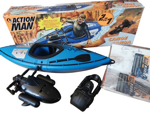 Action man canoe - 1, and