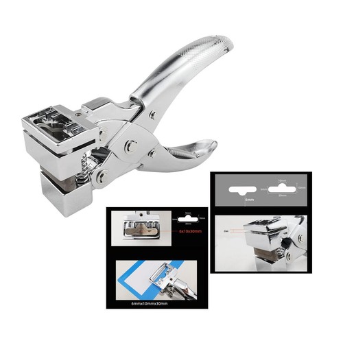 Slot punch hand press - hand,