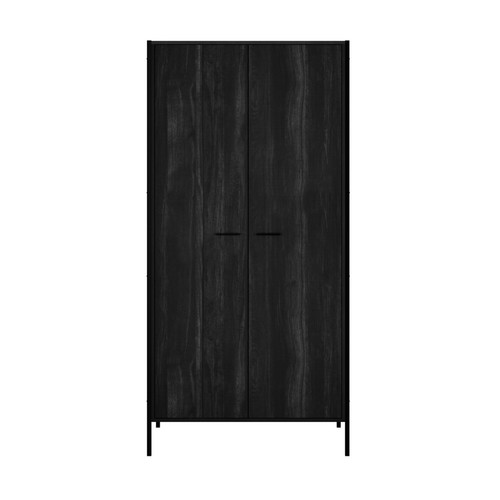 Hoxton black door wardrobe - door,