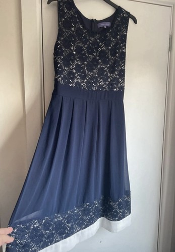 Autonomy navy blue lace - navy, bodice