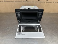 Skoda Octavia 2.0TDI CFH Radio Head Unit CD Player 1Z0035156F 2011  No Code