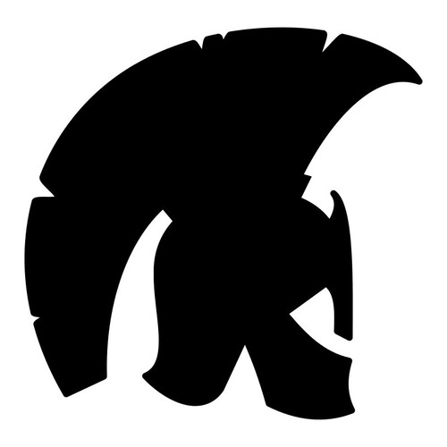 Spartan warrior helmet vinyl - warrior,