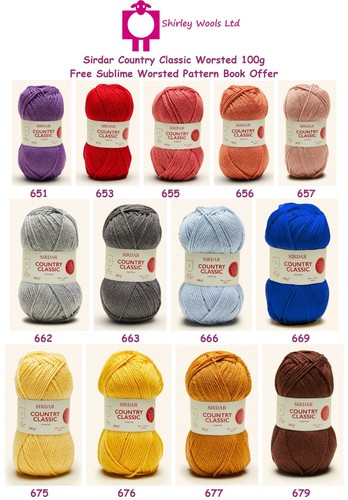 Sirdar country classic worsted - country,
