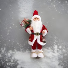 60cm Red Standing Santa with