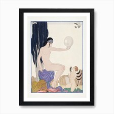 Seated Woman And Cherub