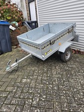 Car Trailer 4 x 3 Ft Noval Portaflot. Very Good Condition