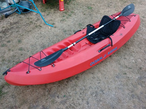 Ocean kayak frenzy - ocean,