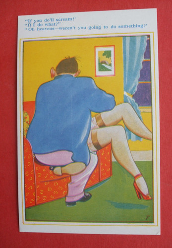 Saucy rude comic silk - saucy,
