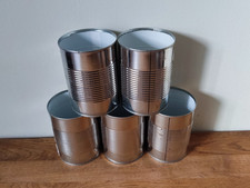 5 x Larger Ring Pull Empty tin cans Arts & Crafts, Planters, Wedding Table Decs