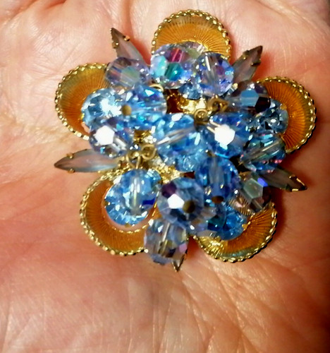 Vtg juliana bermuda blue - bermuda, ab