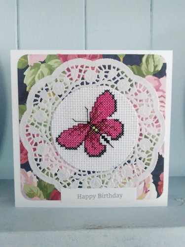 Completed cross stitch - completed,