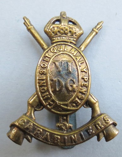 Military brass cap badge - military,