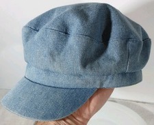 Girls Lovely Blue Denim/Cotton Cap Zara Accessories 15 cm Pretty Young Fashion