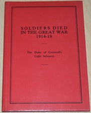 DUKE CORNWALL LIGHT INFANTRY