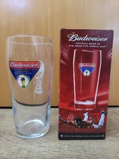 Budweiser Beer Pint Glass