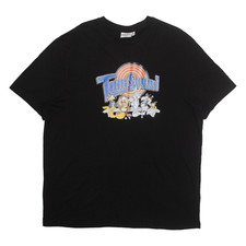 SPACE JAM Mens T-Shirt Black XL