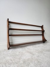Wooden ercol plate shelf rack - ercol,
