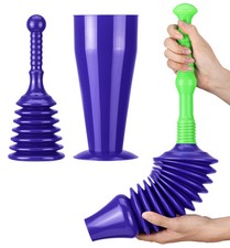Luigi's Toilet & Sink Plunger Set