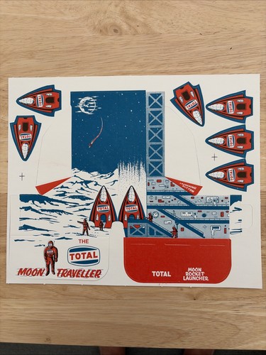 Vintage total petrol oil - vintage,