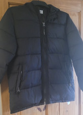 CP Company black CHROME-R Down Filled hooded Puffer Jacket size small