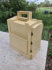 Fold out sewing box with