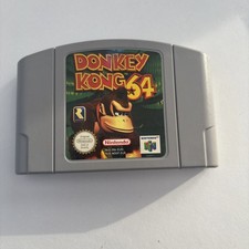 Donkey Kong 64 Game Cartridge N64 Pal Nintendo 64 