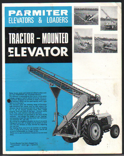 Parmiter bale elevators - elevators, &