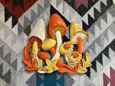 Vtg 70's Retro Mushroom