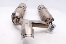 Dual muffler exhaust system