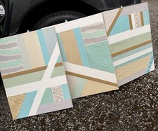 Set of 3 Abstract Framed