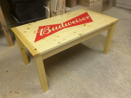 Bespoke carved budweiser - bespoke,