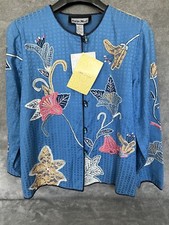 Indigo Moon QVC Blue Floral