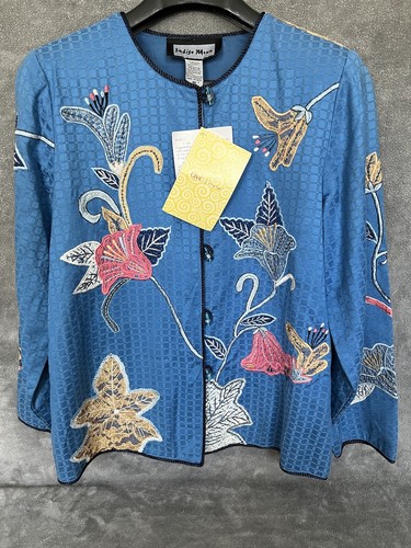 Indigo moon qvc blue floral - indigo,