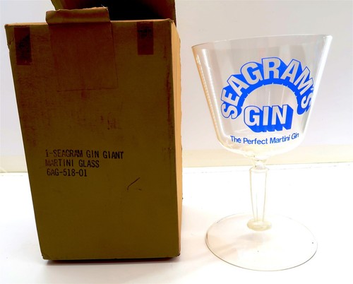 Vintage seagram gin - gin, 12"