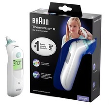 Braun Thermo Scan 6 Infrared Ear Thermometer IRT6515 - Box Damaged