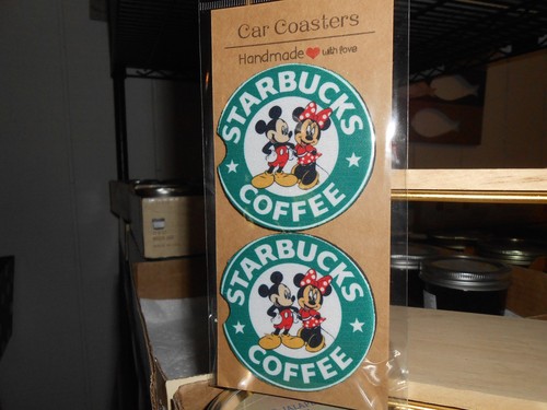Starbucks car coasters with - starbucks,