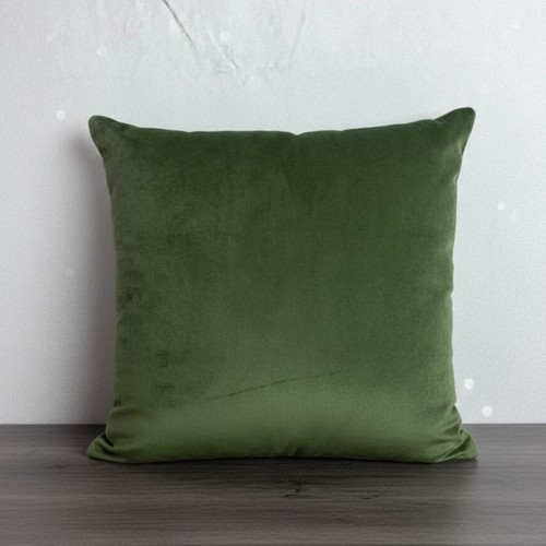 Super soft olive green velvet - soft,