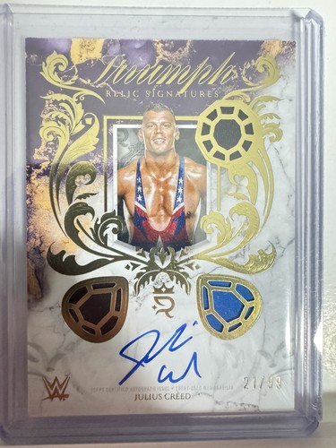 Topps wwe royalty 2025 julius - wwe,