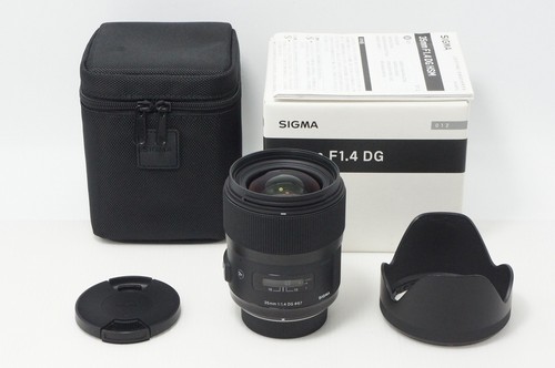 Sigma art 35mm dg - f1.4,