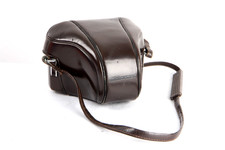 NIKON Nikkormat, Brown Ever-Ready Case and strap, solid used item