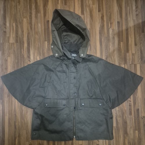 Zara kids kakhi cape jacket - kakhi,