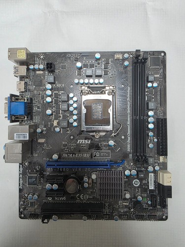 Msi h67ma e35 motherboard - h67ma-e35, (b3)